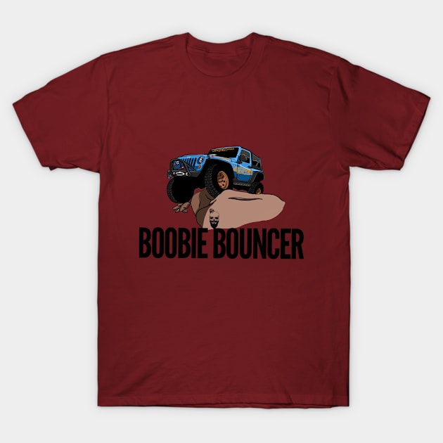 Boobie Bouncer T-Shirt by The Bearded Jeeper Store